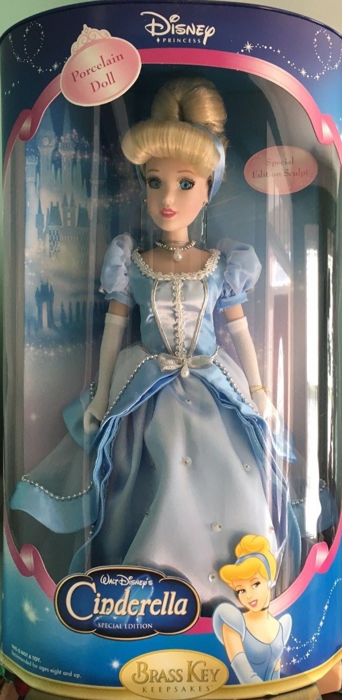 cinderella special edition brass key keepsakes
